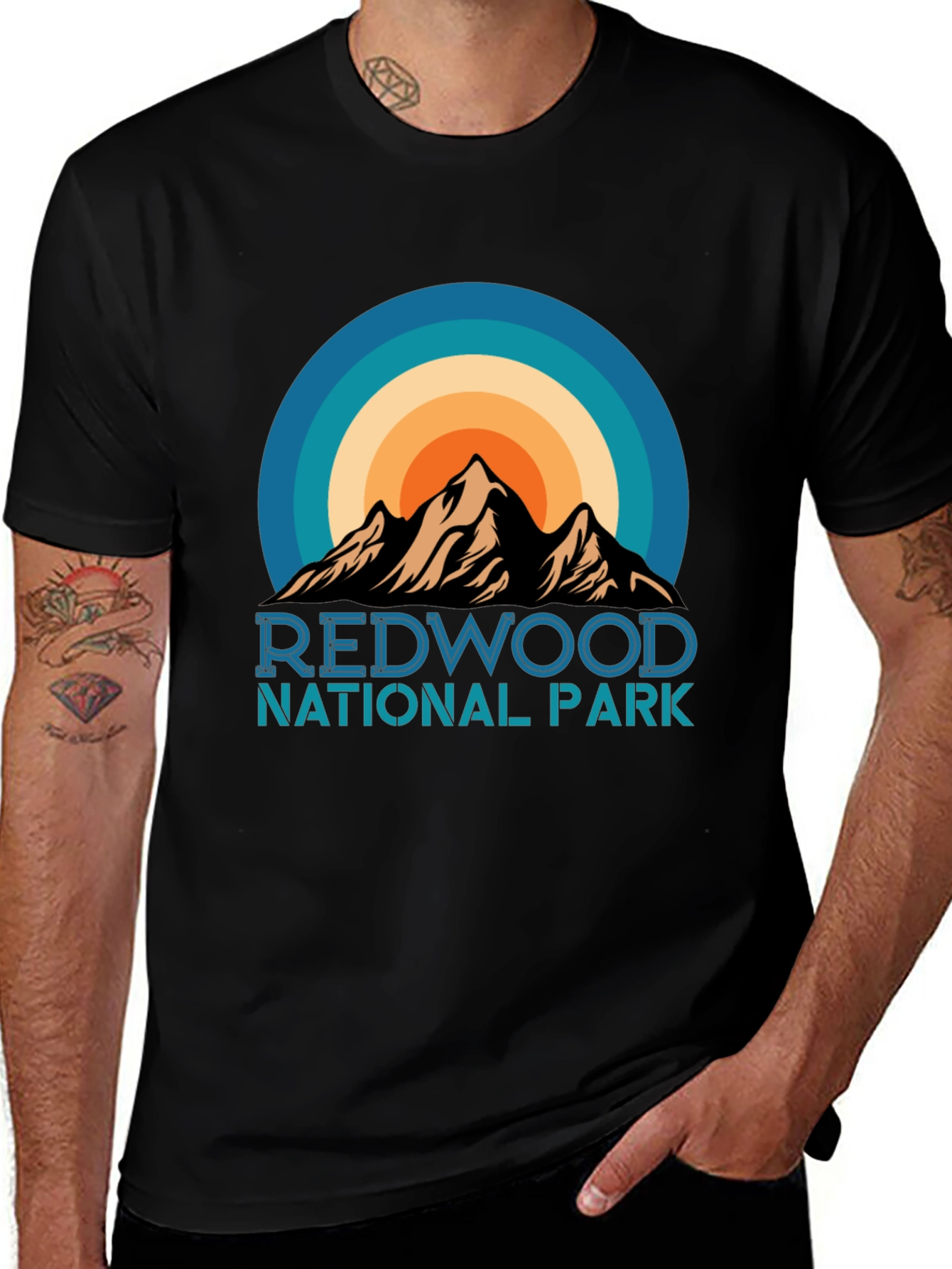 Variant 25 of Redwood National Park Graphic T-Shirt