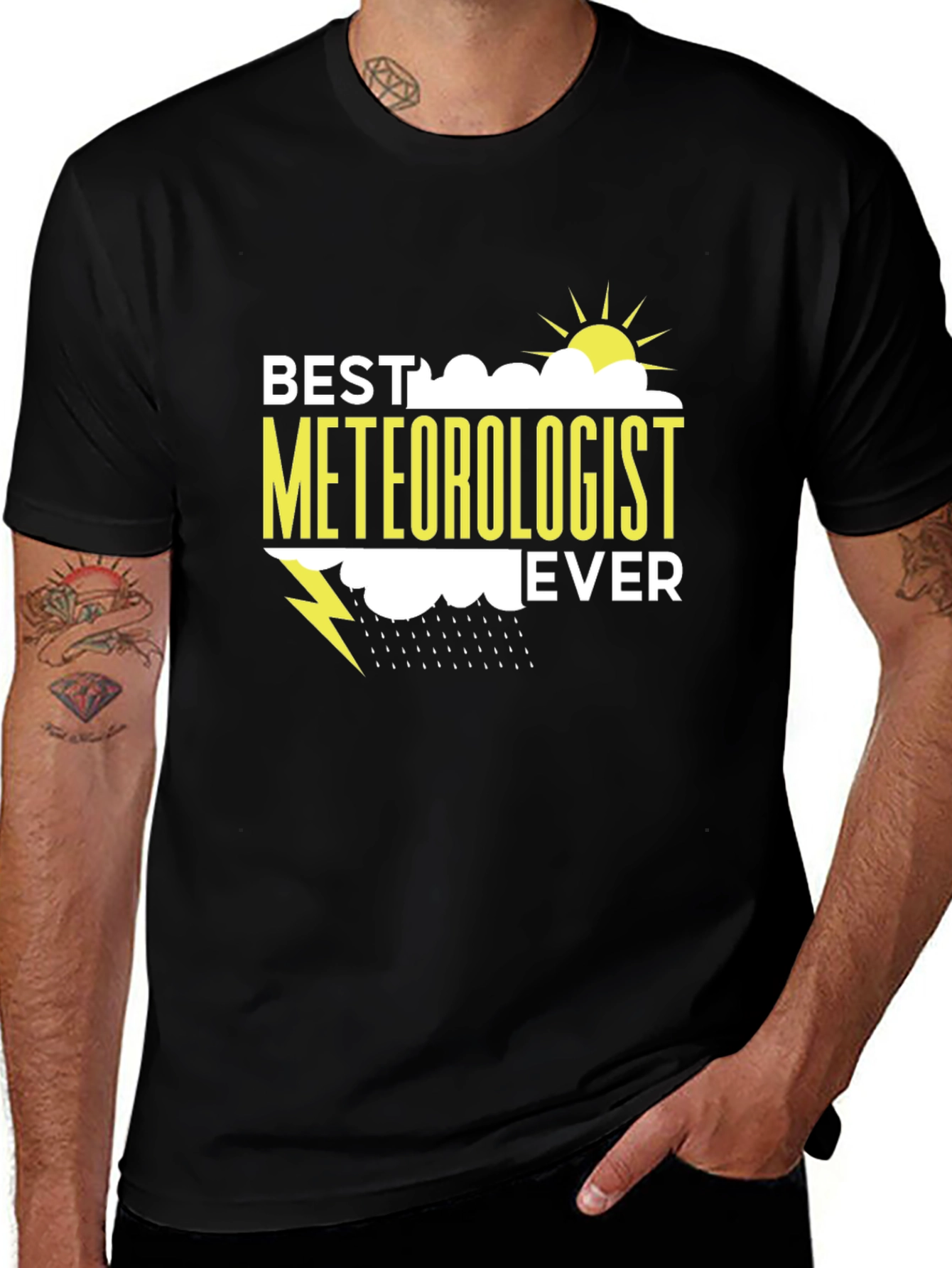 Variant 13 of Best Meteorologist Ever T-Shirt - Weather Science Tee
