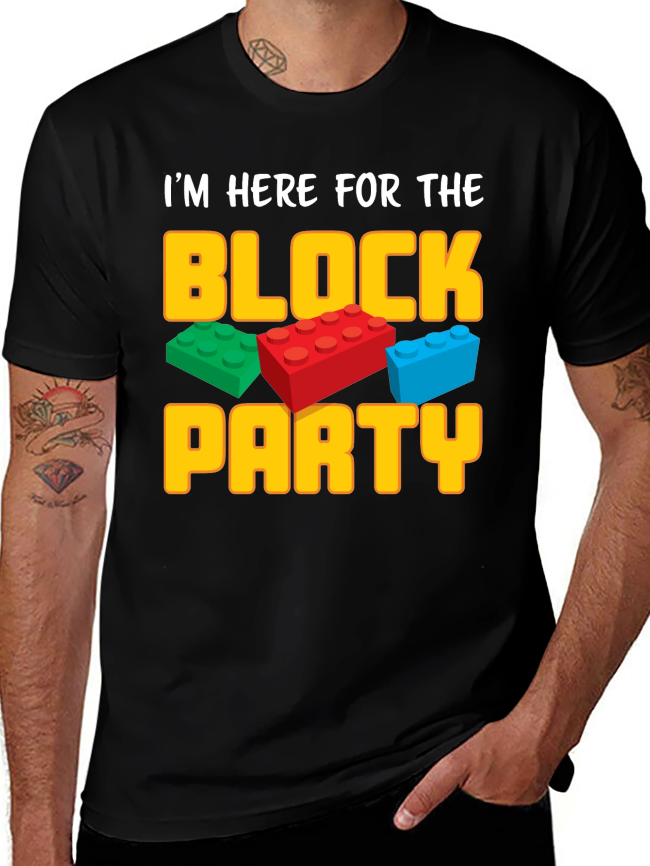 Block Party T-Shirt - Building Brick Tee