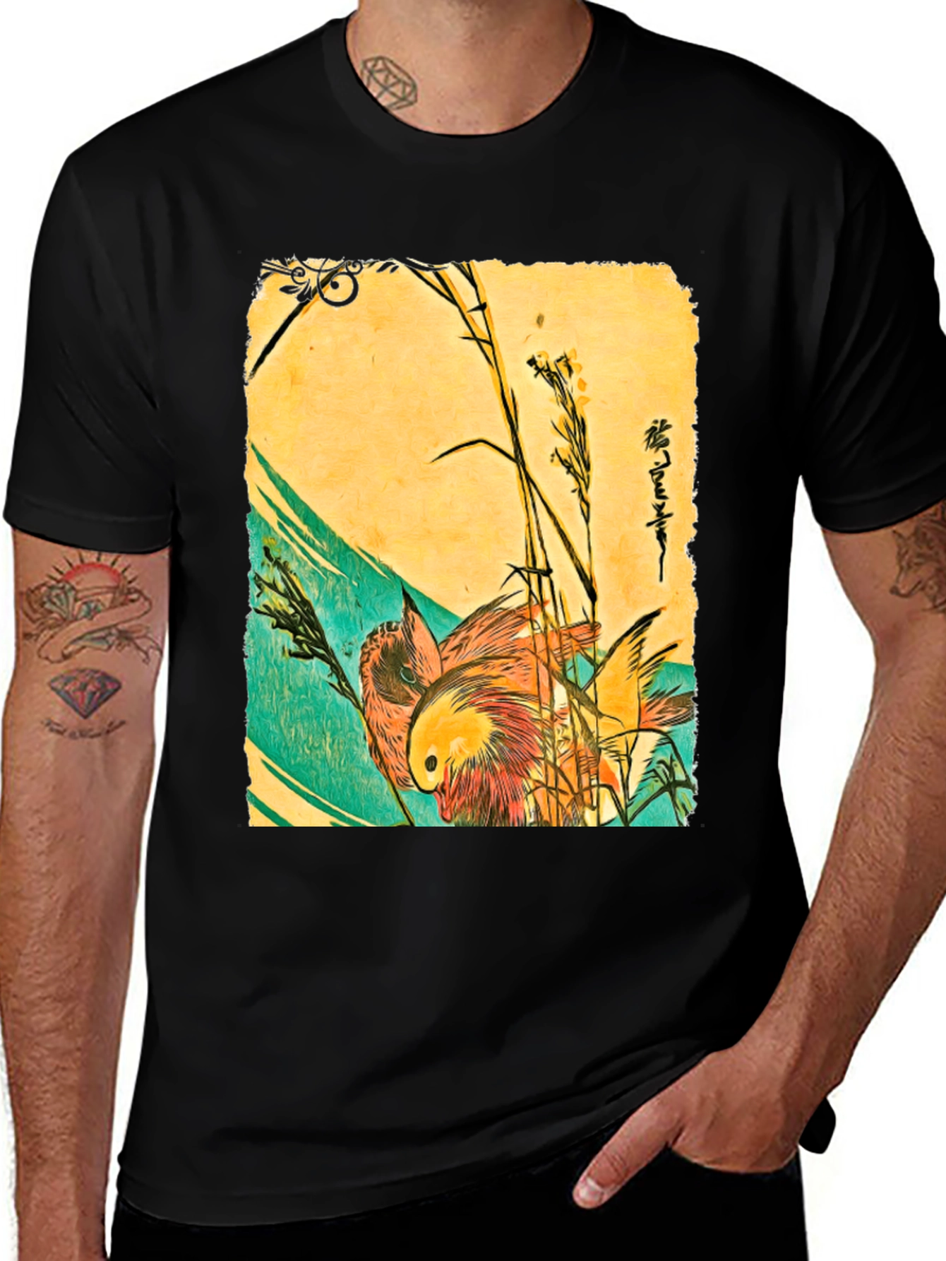Variant 24 of Bird Art T-Shirt