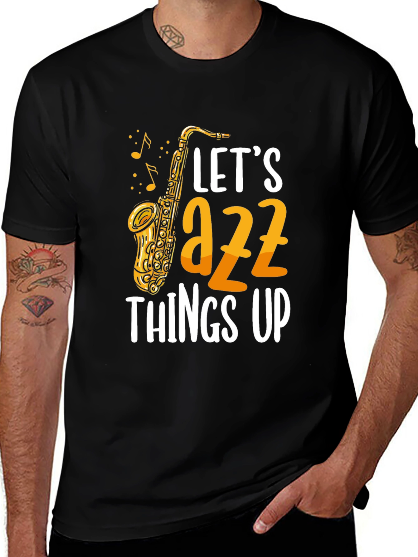 Variant 5 of Let's Jazz Things Up Graphic Tee