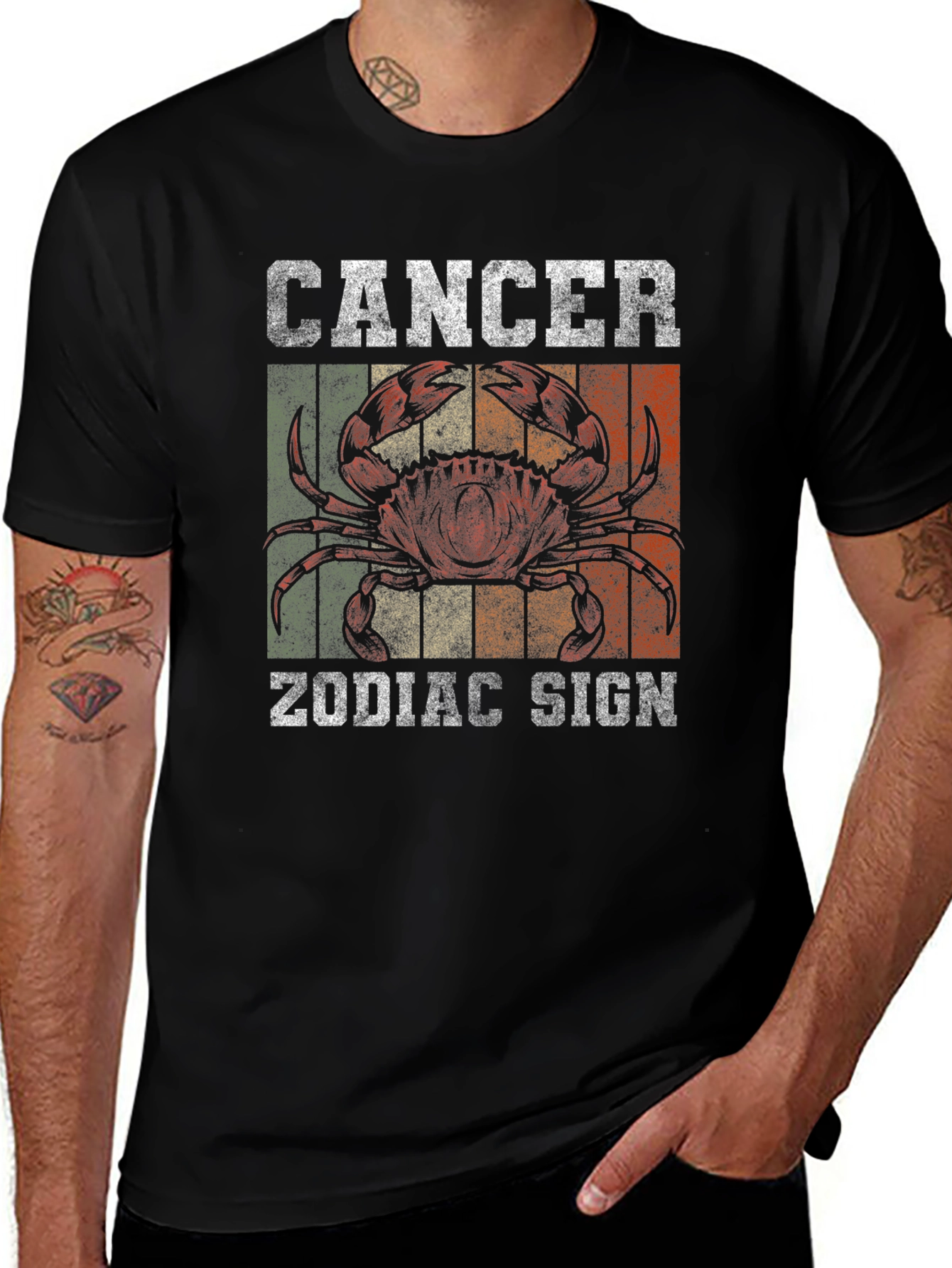 Cancer Zodiac Sign T-Shirt