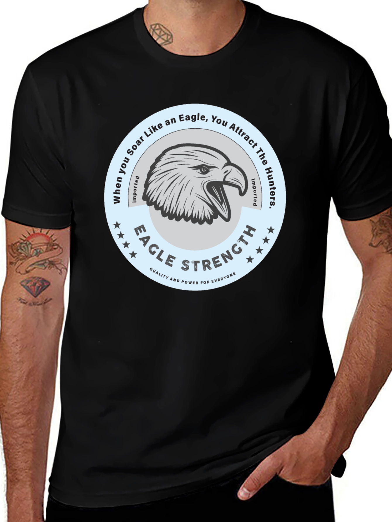 Eagle Strength Graphic Tee