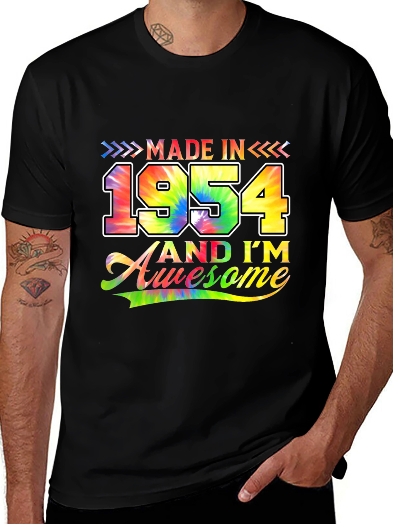 Variant 10 of Made in 1954 And I'm Awesome T-Shirt