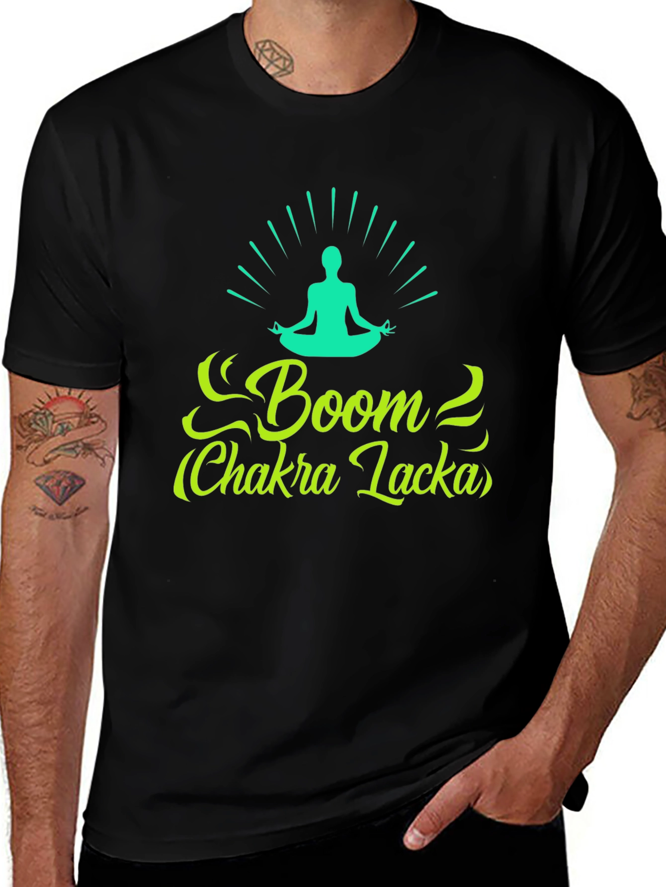 Boom Chakra Lacka Yoga T-Shirt