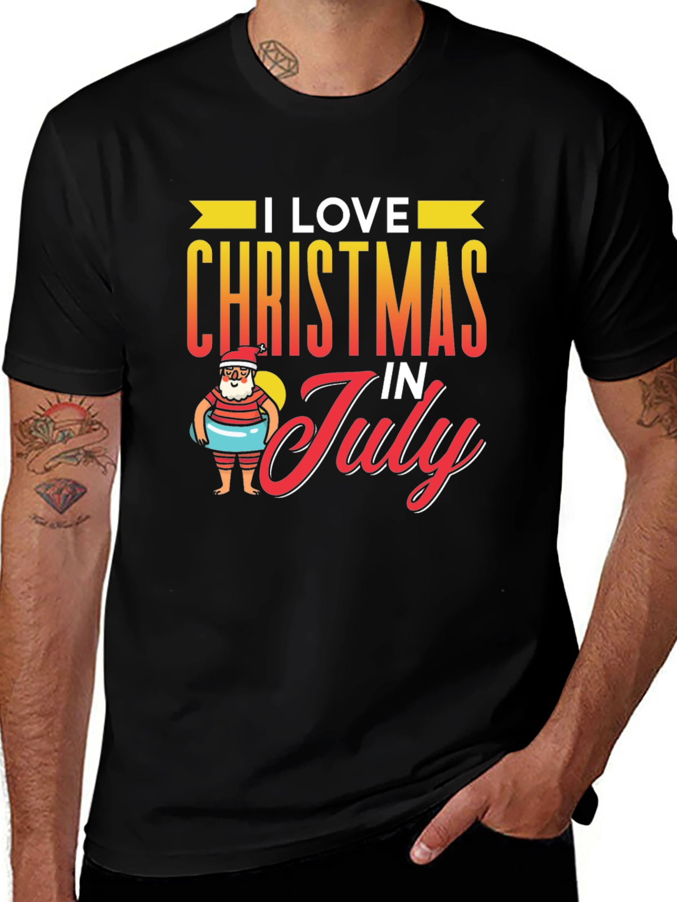 Christmas in July Graphic T-Shirt