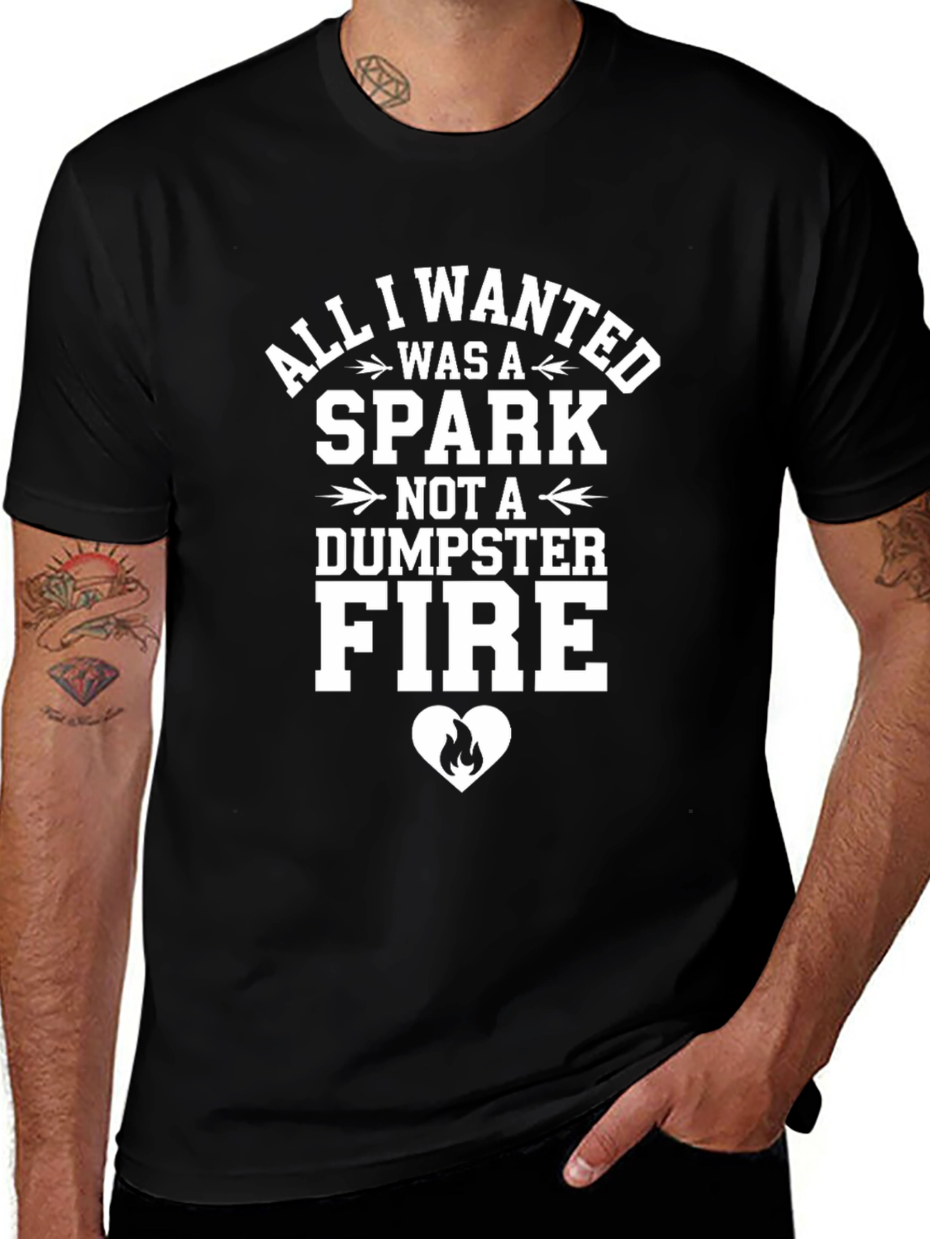 Variant 26 of All I Wanted Was a Spark T-Shirt