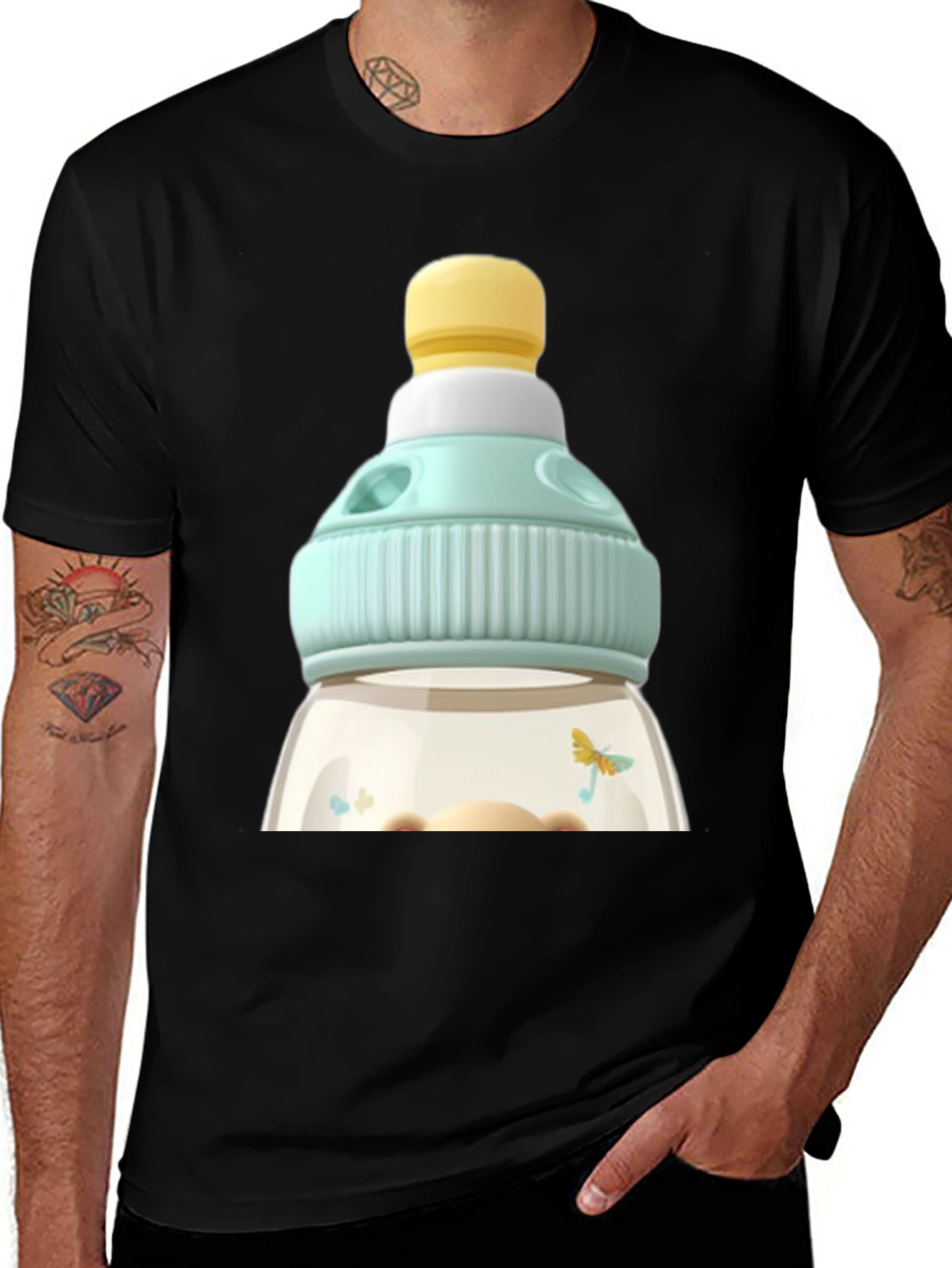 Variant 7 of Baby Bottle Graphic Tee