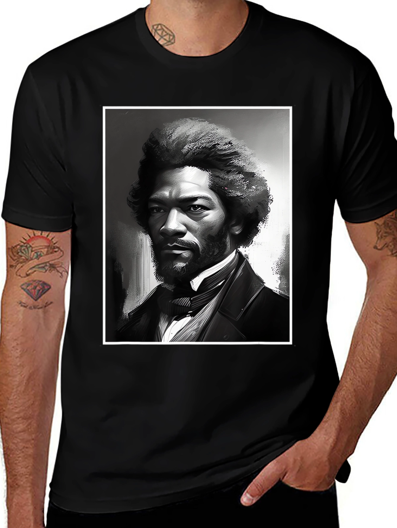 Frederick Douglass Black History T-Shirt