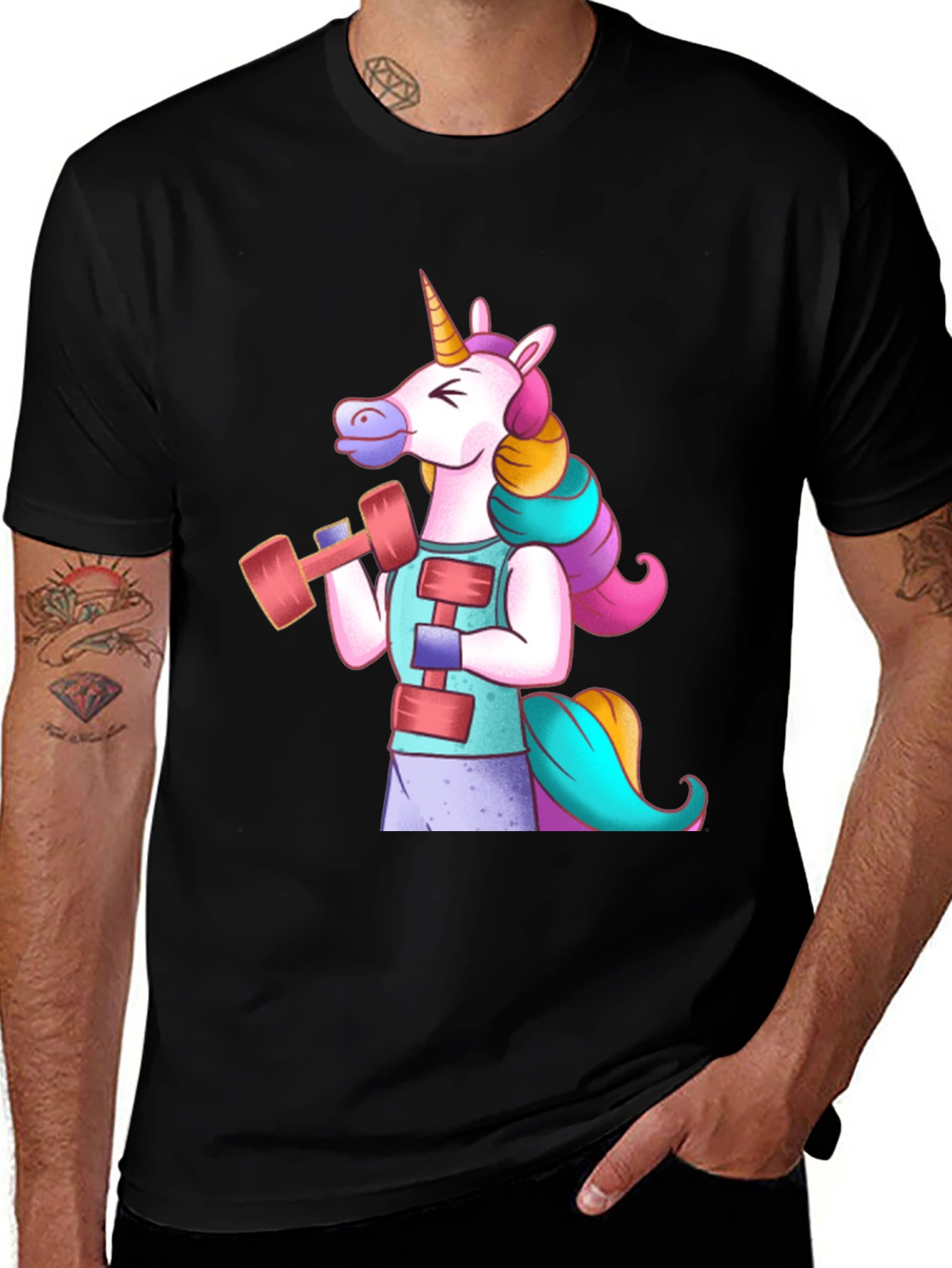 Variant 3 of Unicorn Workout T-Shirt