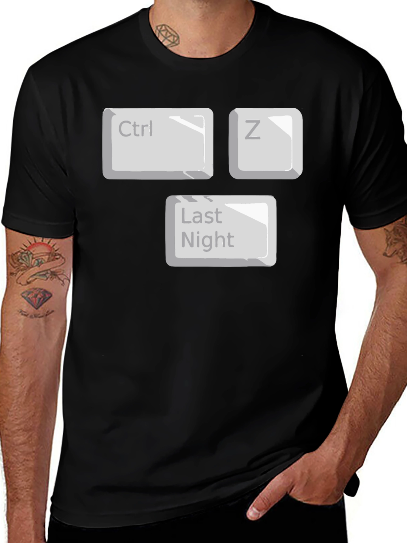 Ctrl Z Last Night T-Shirt
