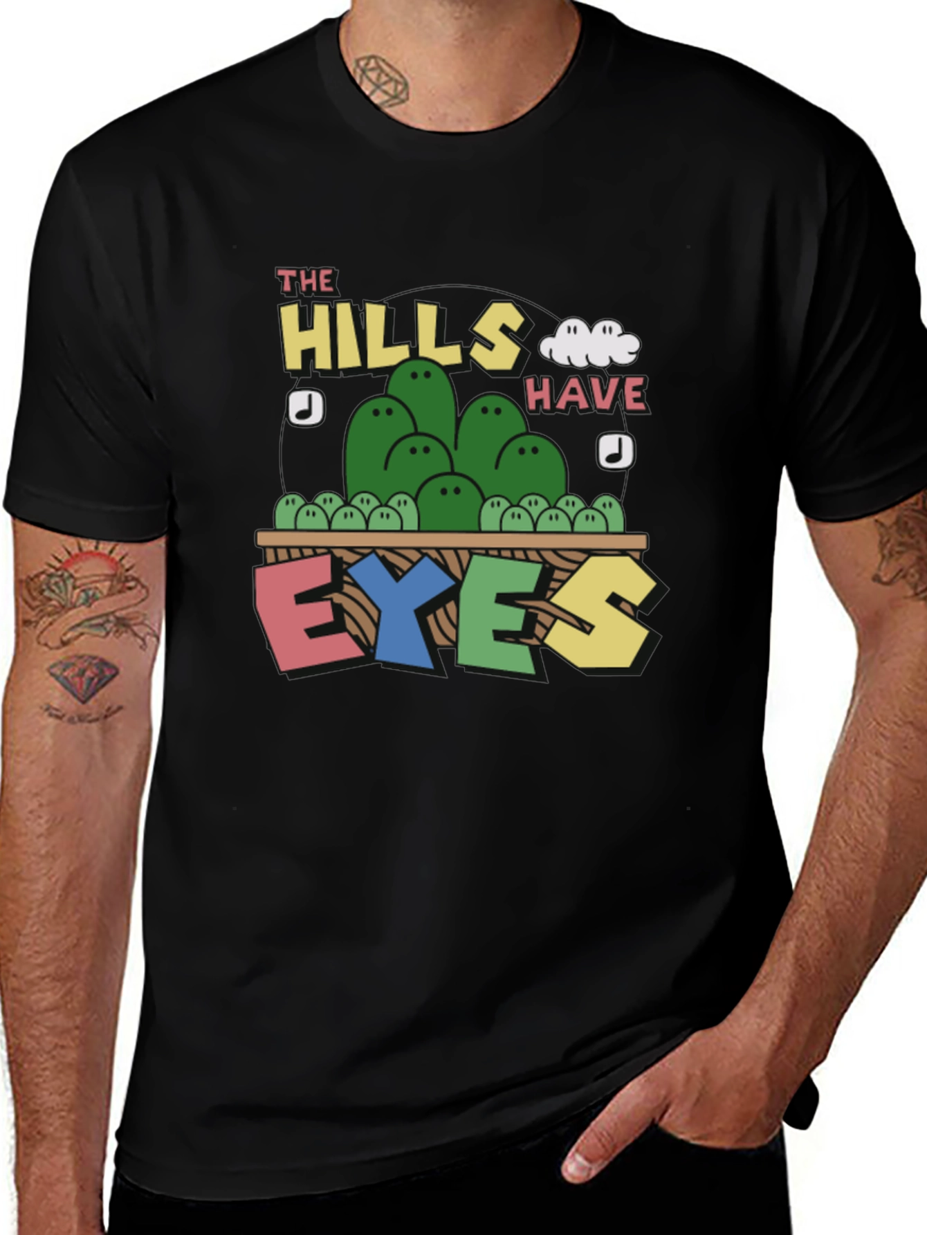 Variant 9 of The Hills Have Eyes Graphic Tee - Black