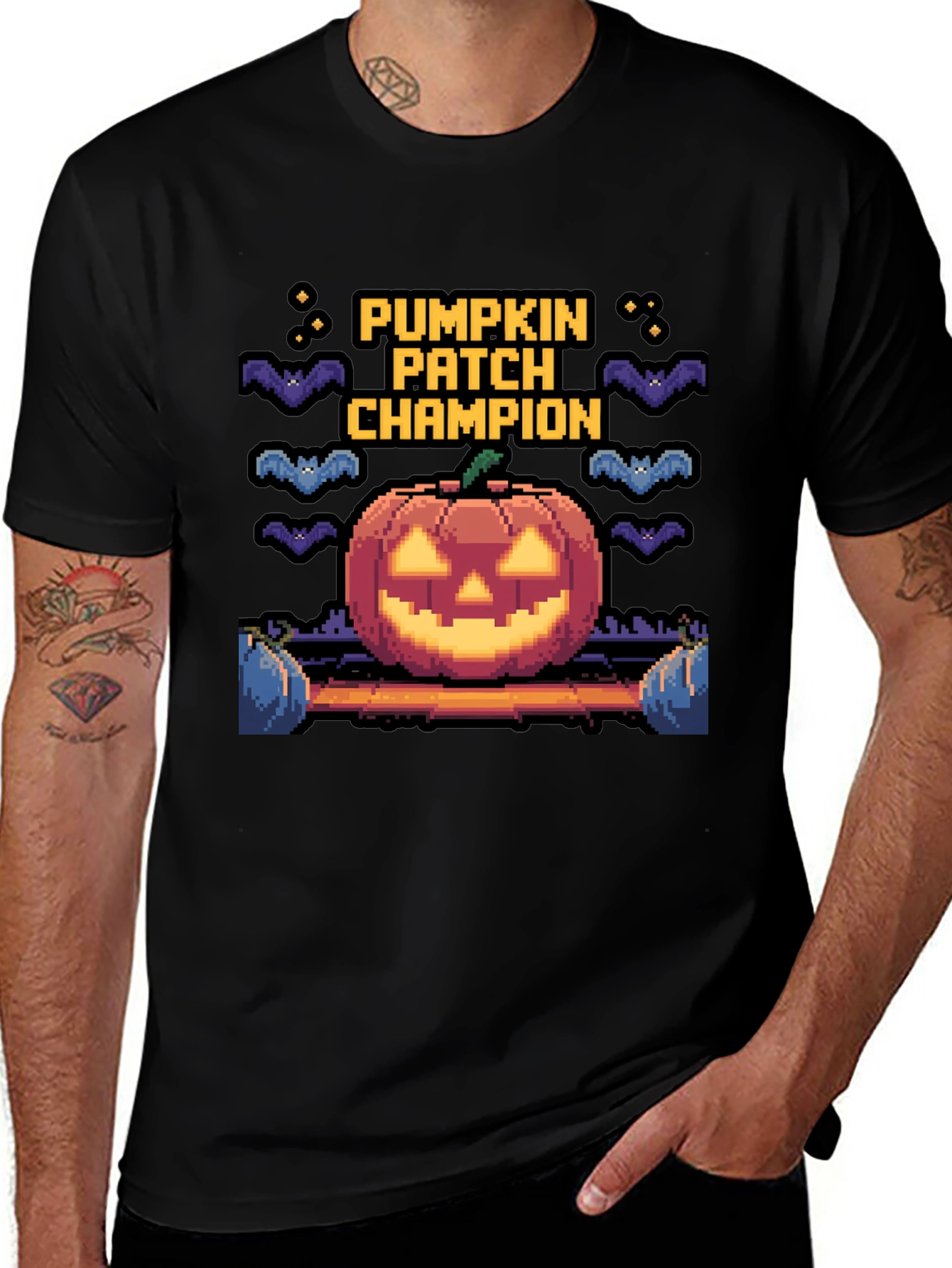Variant 10 of Pumpkin Patch Champion Graphic Tee