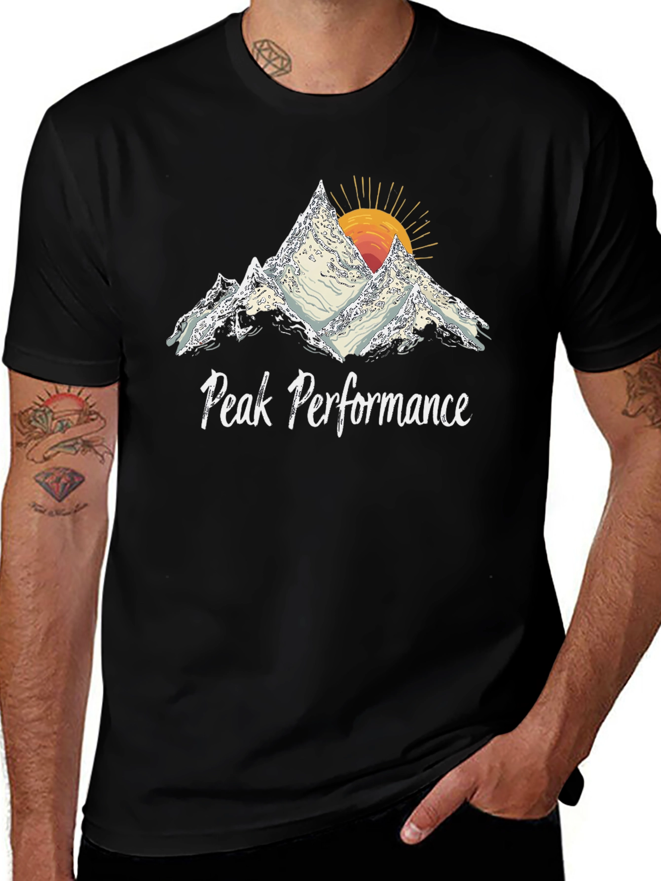 Variant 11 of Peak Performance Mountain Graphic Tee