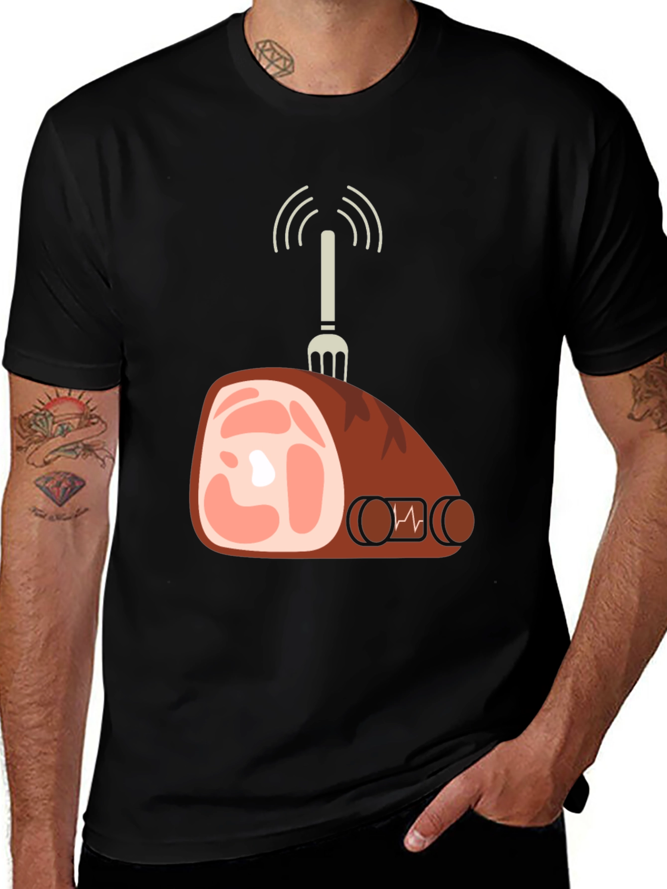 Ham Radio T-Shirt - Funny Foodie Tee