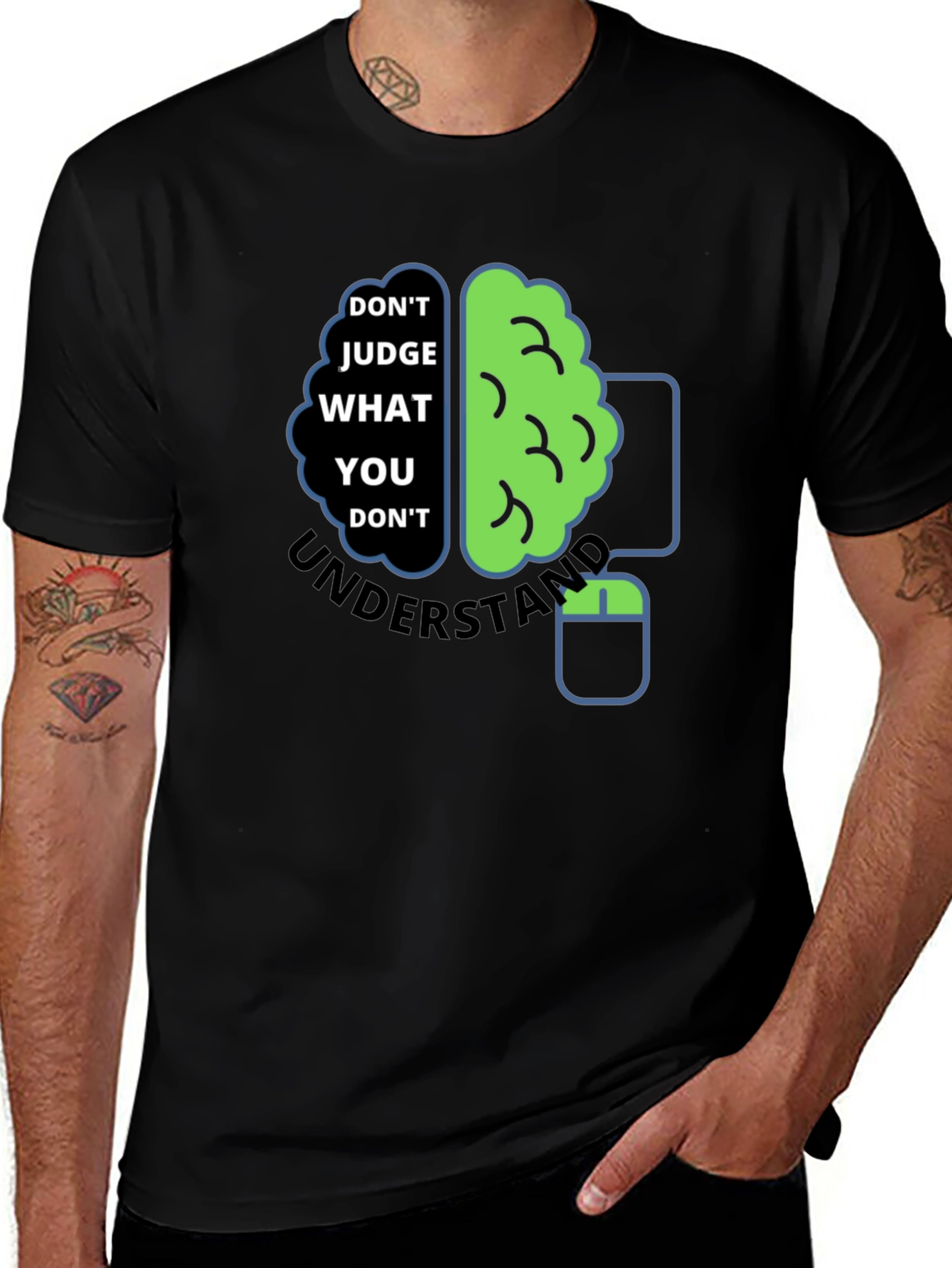 Variant 16 of Don't Judge What You Don't Understand T-Shirt
