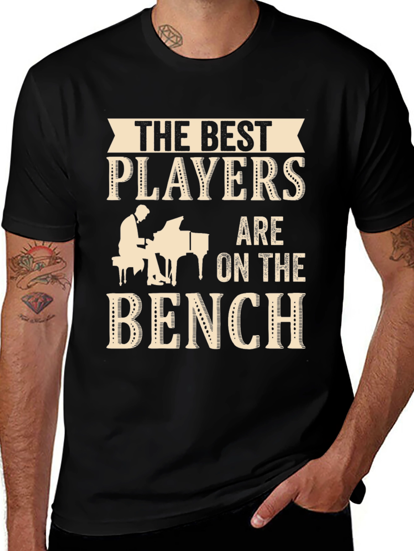 Variant 30 of The Best Players Are On The Bench Graphic T-Shirt