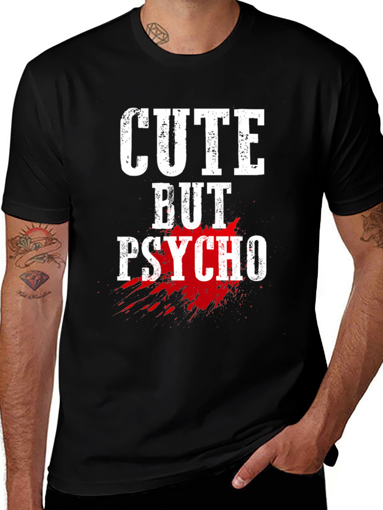 Variant 7 of Cute But Psycho Graphic T-Shirt