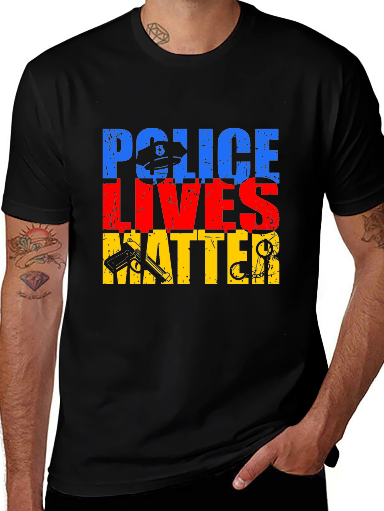 Variant 12 of Police Lives Matter T-Shirt