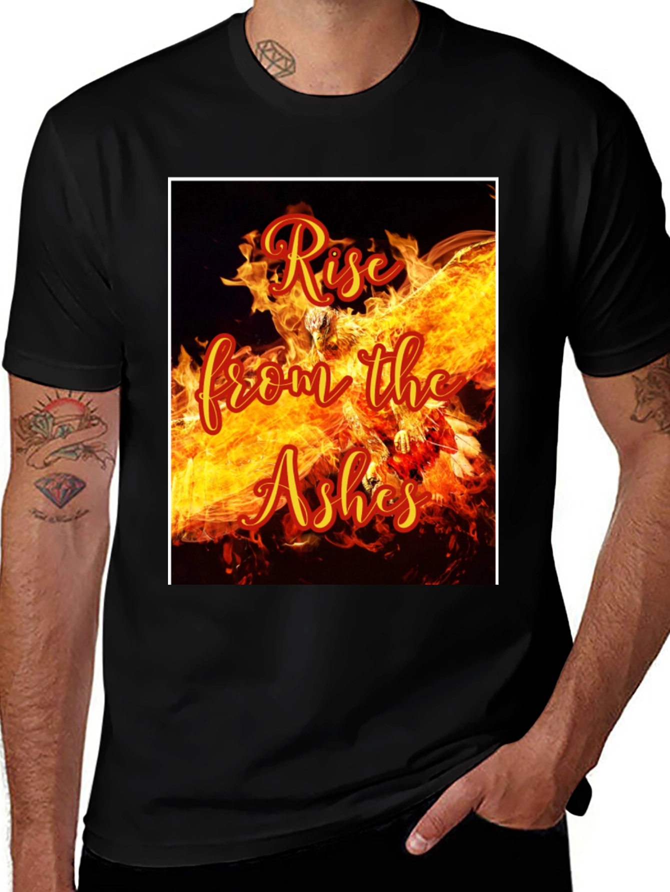 Variant 5 of Rise from the Ashes Graphic Tee