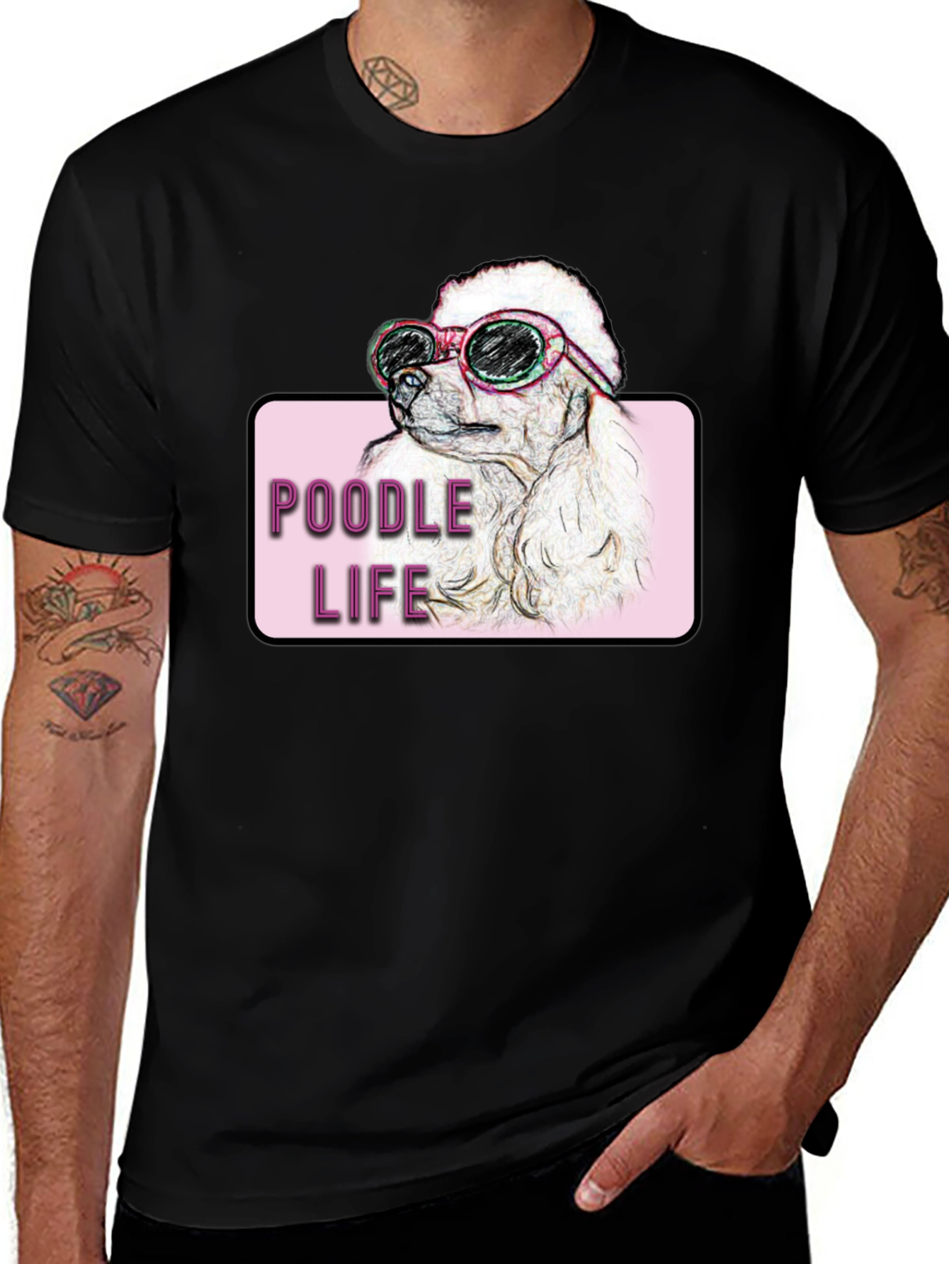 Variant 18 of Poodle Life T-Shirt - Dog Lover Tee