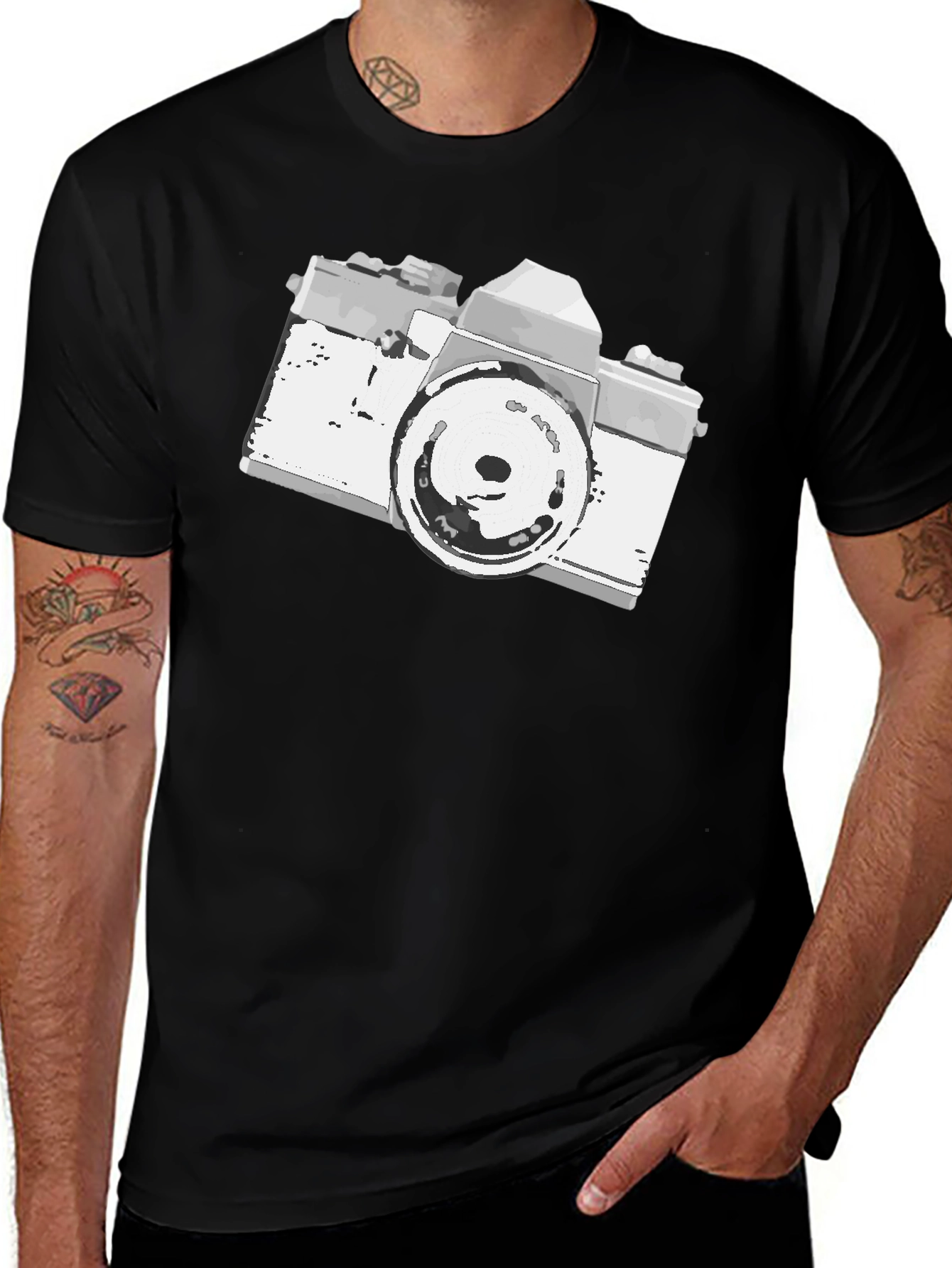 Variant 18 of Vintage Camera Graphic Tee - Retro Photographer T-Shirt