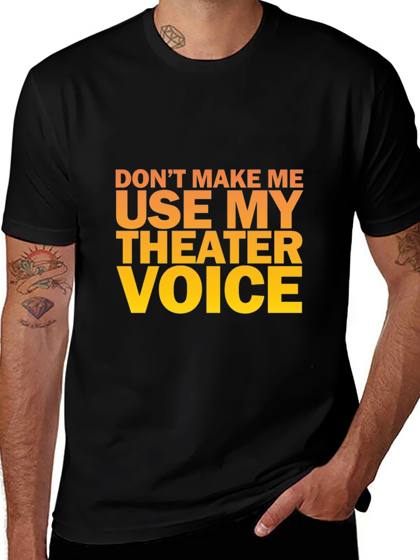 Variant 17 of Theater Voice T-Shirt - Funny Actor Gift
