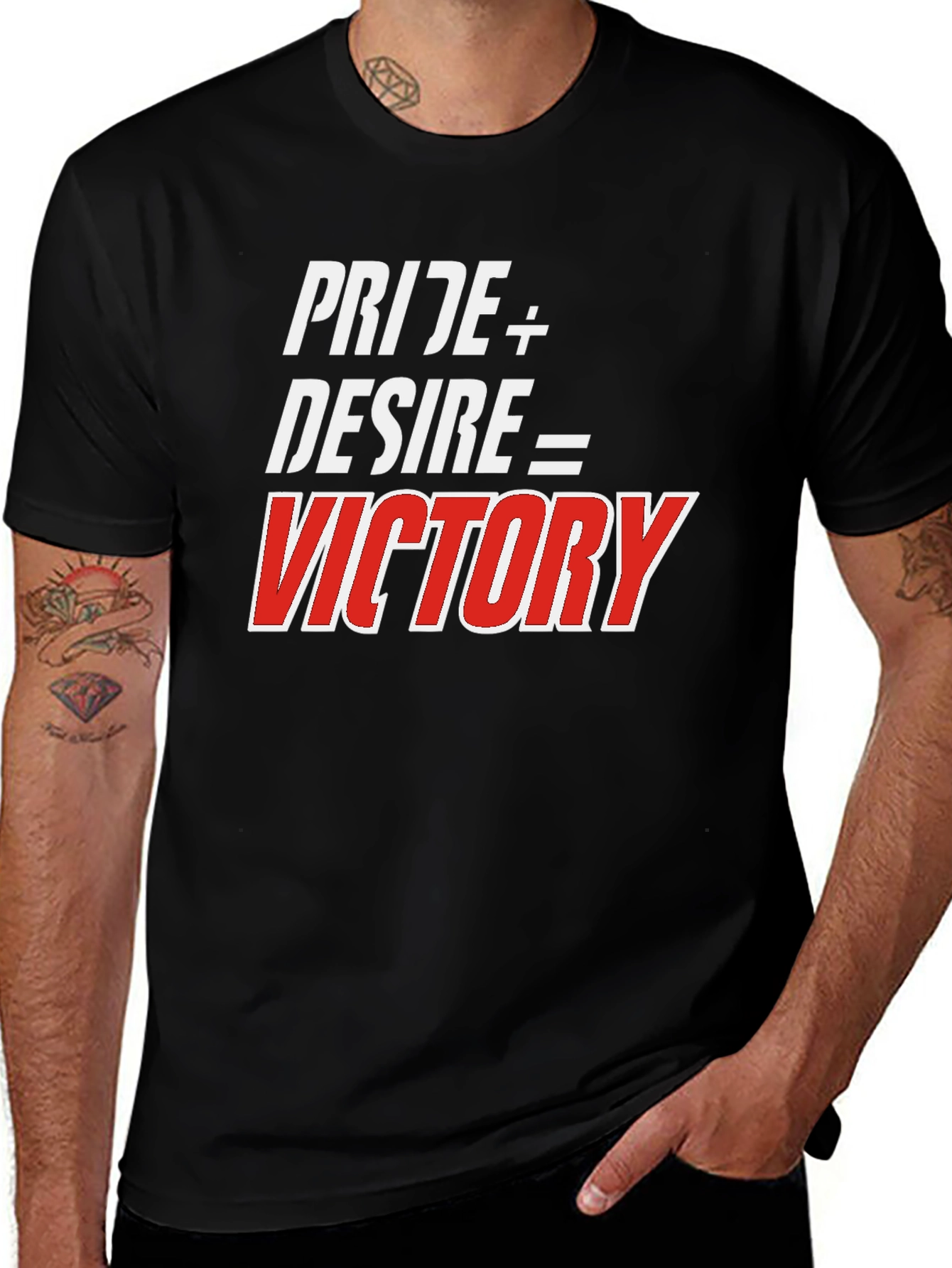 Pride Desire Victory Graphic T-Shirt
