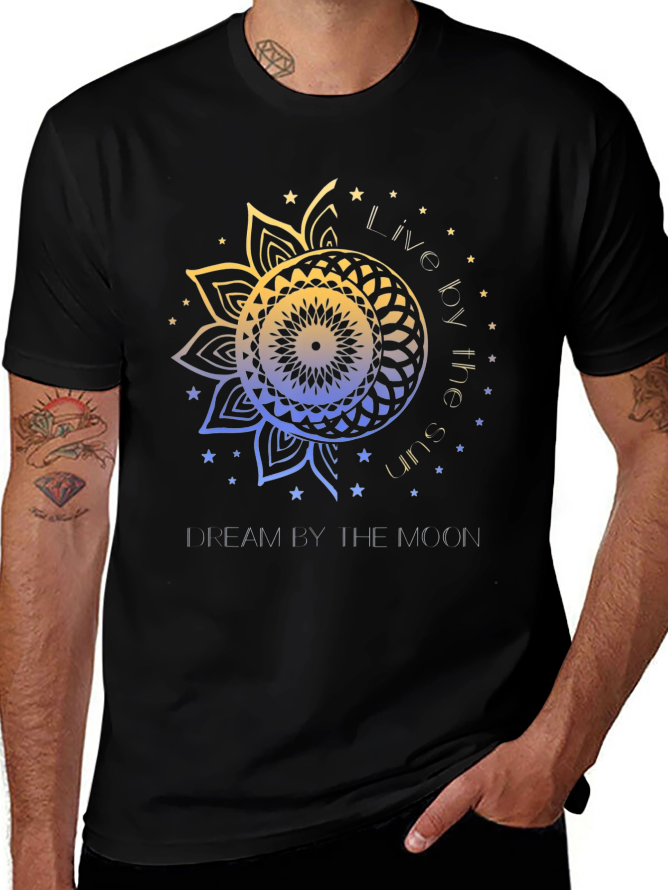 Variant 13 of Sun and Moon Graphic Tee