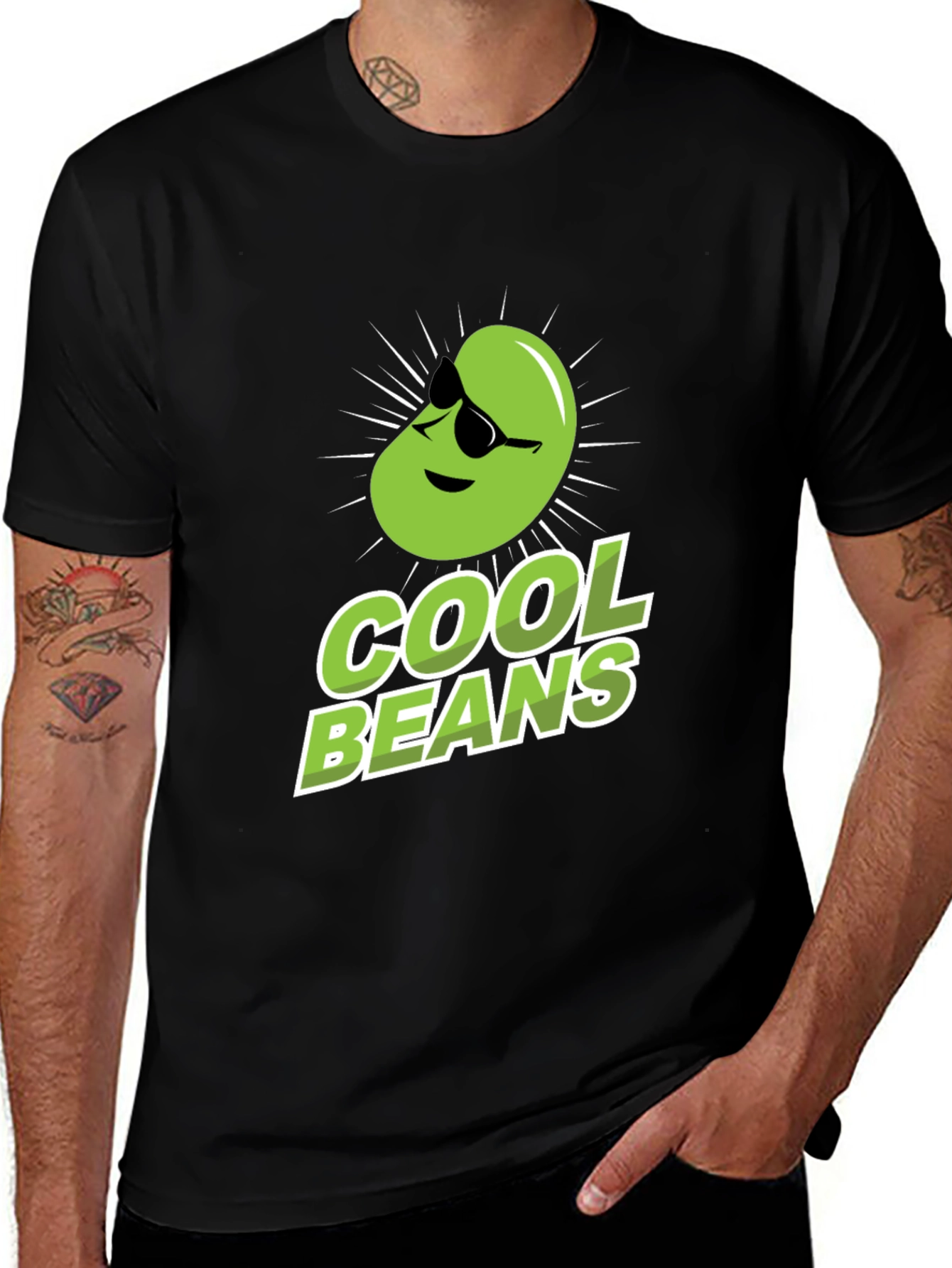 Variant 22 of Cool Beans Graphic Tee - Unisex Crew Neck