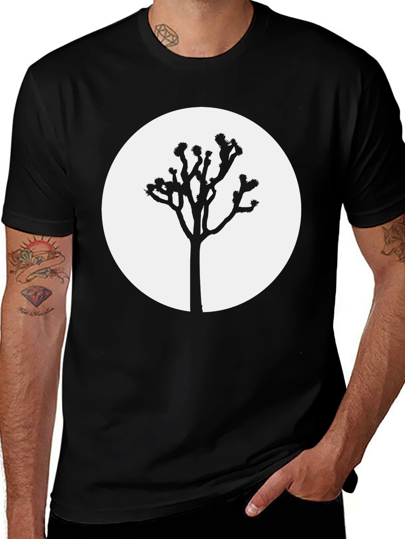 Variant 21 of Joshua Tree Black Graphic Tee