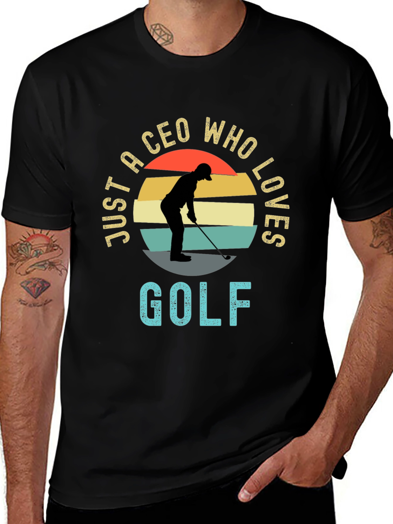 Variant 3 of CEO Golf Lover T-Shirt - Unique Golfer Apparel
