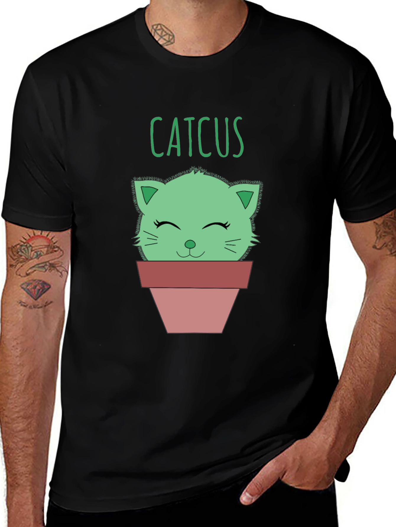 Variant 15 of Catcus Graphic T-Shirt - Cute Plant Pun Tee