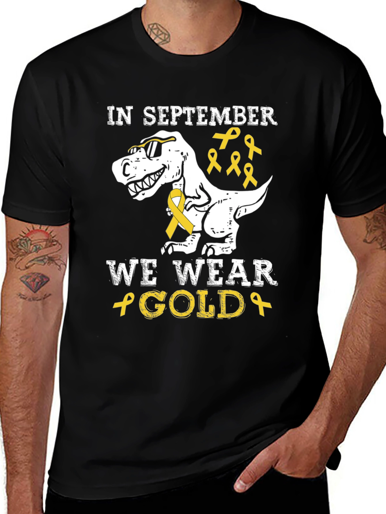 Variant 12 of September Childhood Cancer Awareness T-Shirt