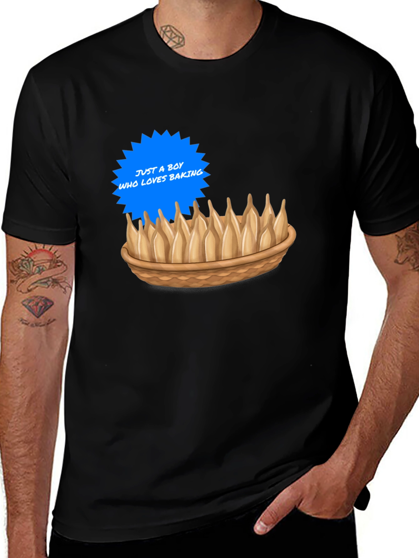 Baking Lover T-Shirt - Just a Boy Who Loves Baking