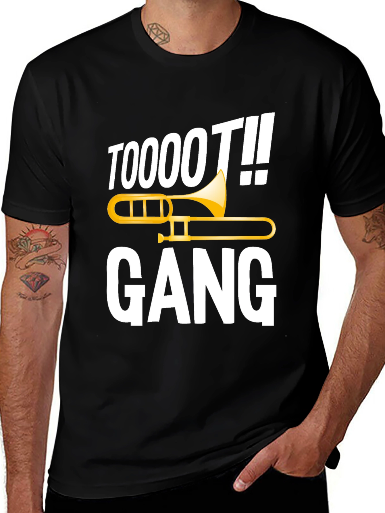 Variant 21 of Tooot Trombone Gang Graphic Tee
