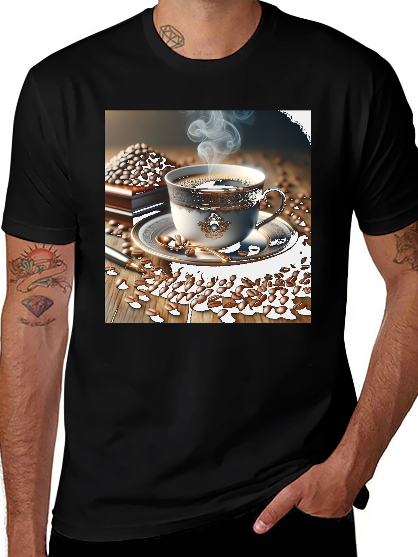 Variant 12 of Coffee Cup Graphic Tee