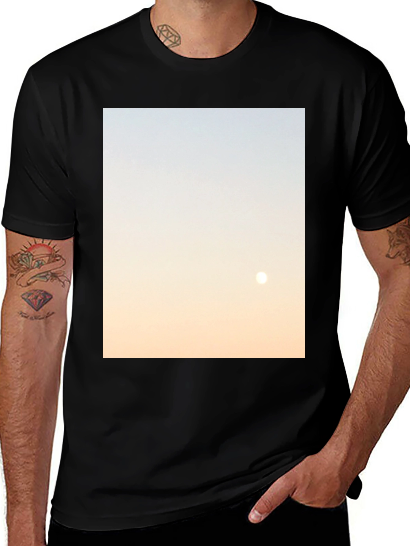 Variant 6 of Sunset T-Shirt: Golden Hour Aesthetic