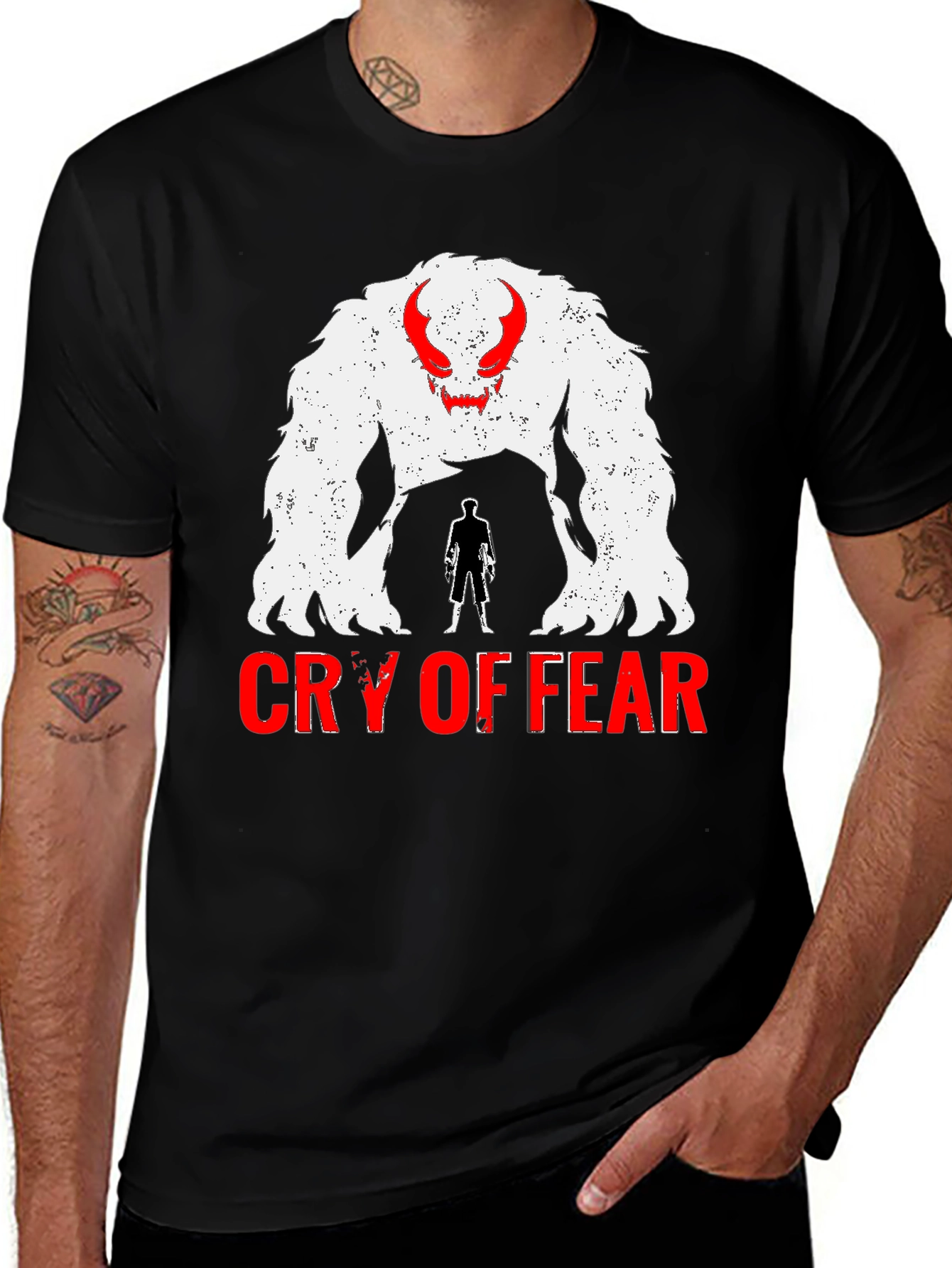Variant 19 of Cry of Fear Graphic Tee - Horror Game Inspired T-Shirt
