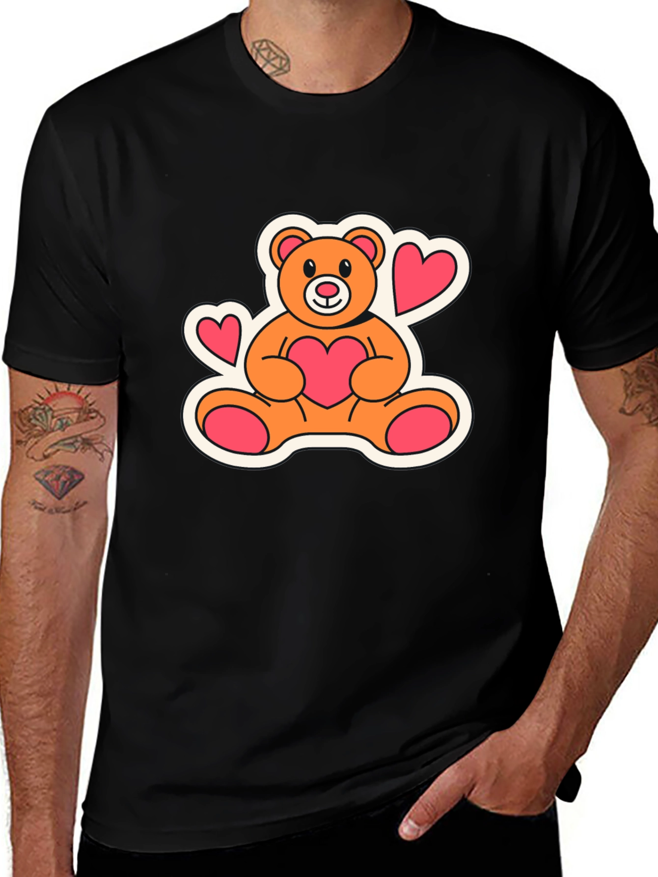 Variant 15 of Teddy Bear Heart T-Shirt - Cute & Comfy