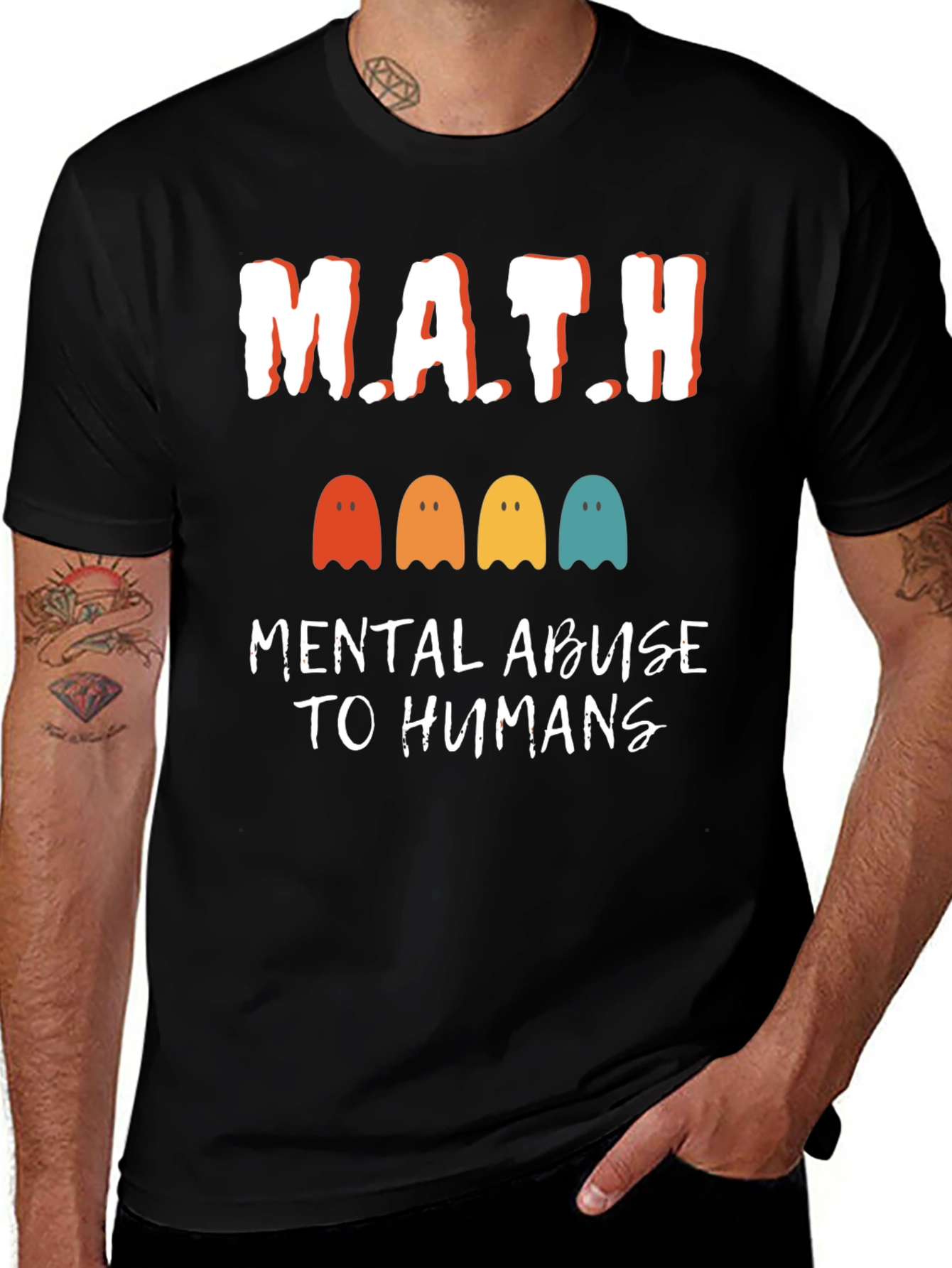 Variant 3 of Math Mental Abuse to Humans Funny T-Shirt