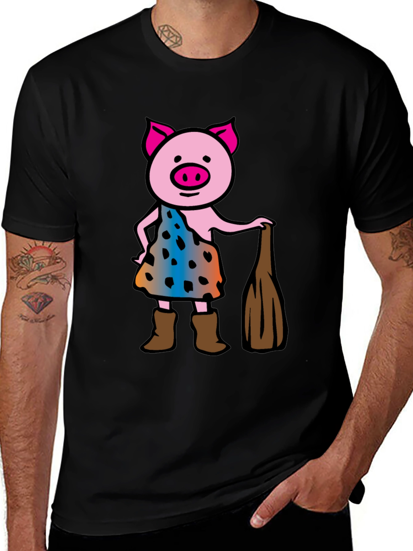 Cavepig Graphic T-Shirt