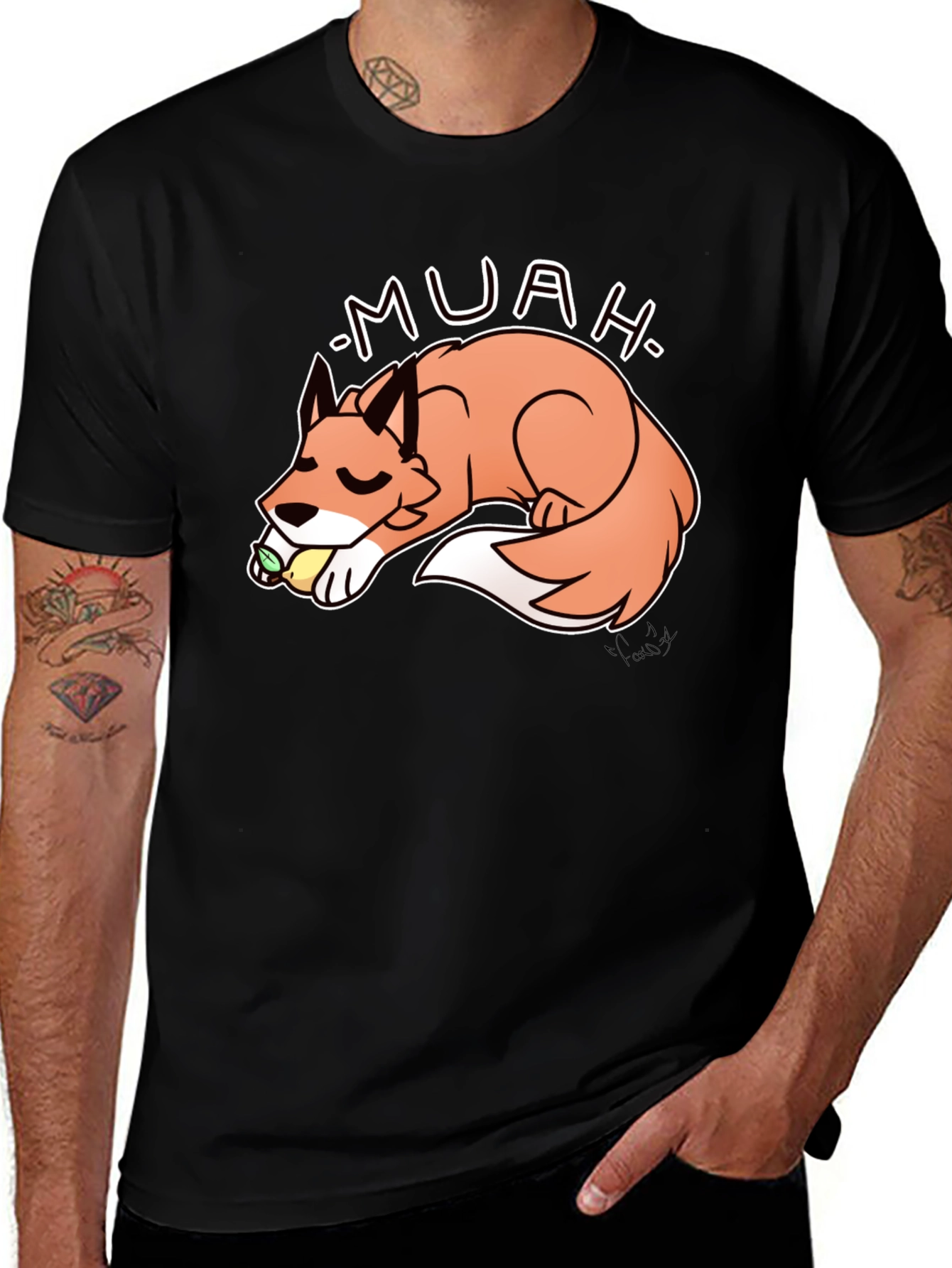 Fox MUAH Graphic Tee - Relaxed Fit