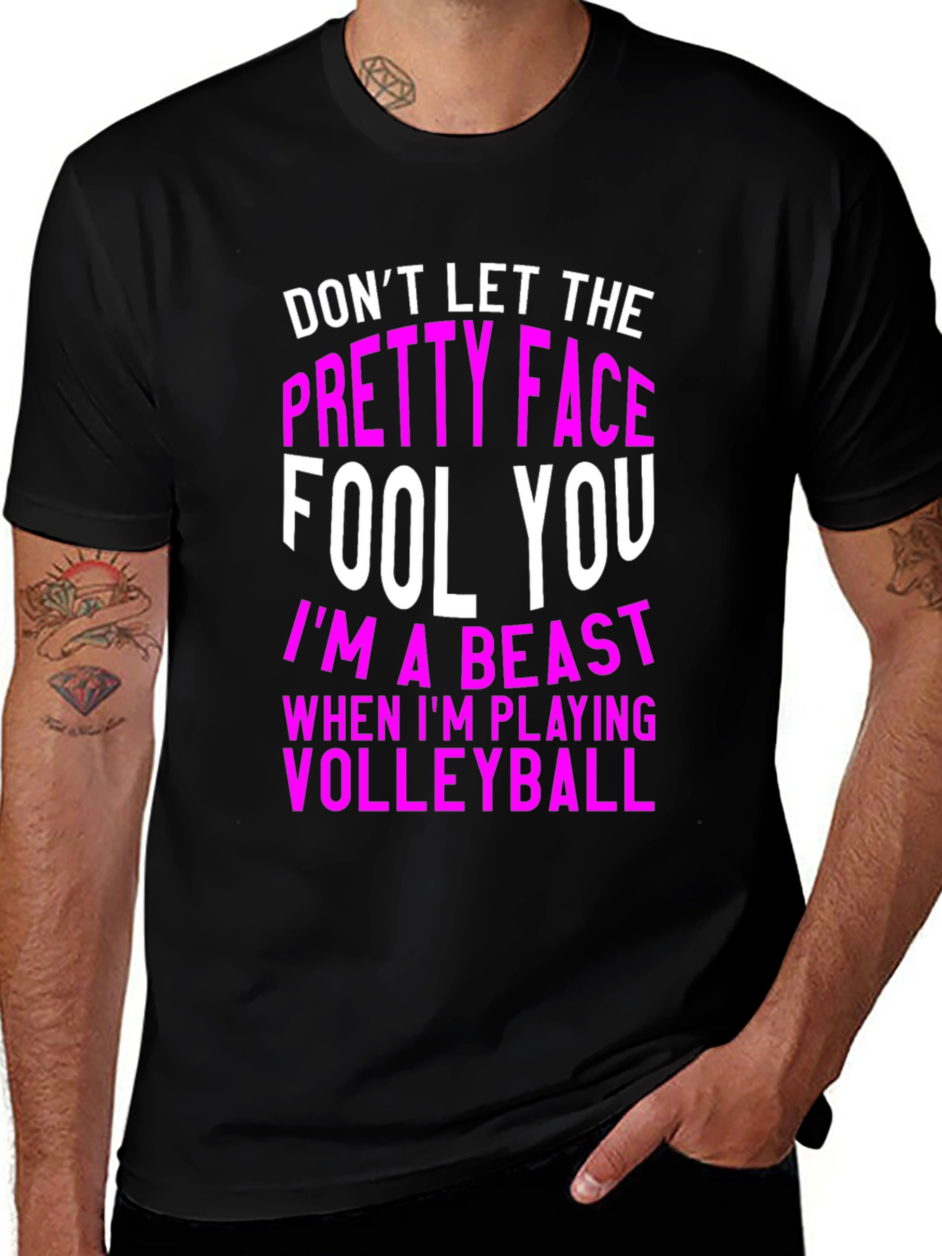 Variant 13 of Volleyball Beast Mode T-Shirt