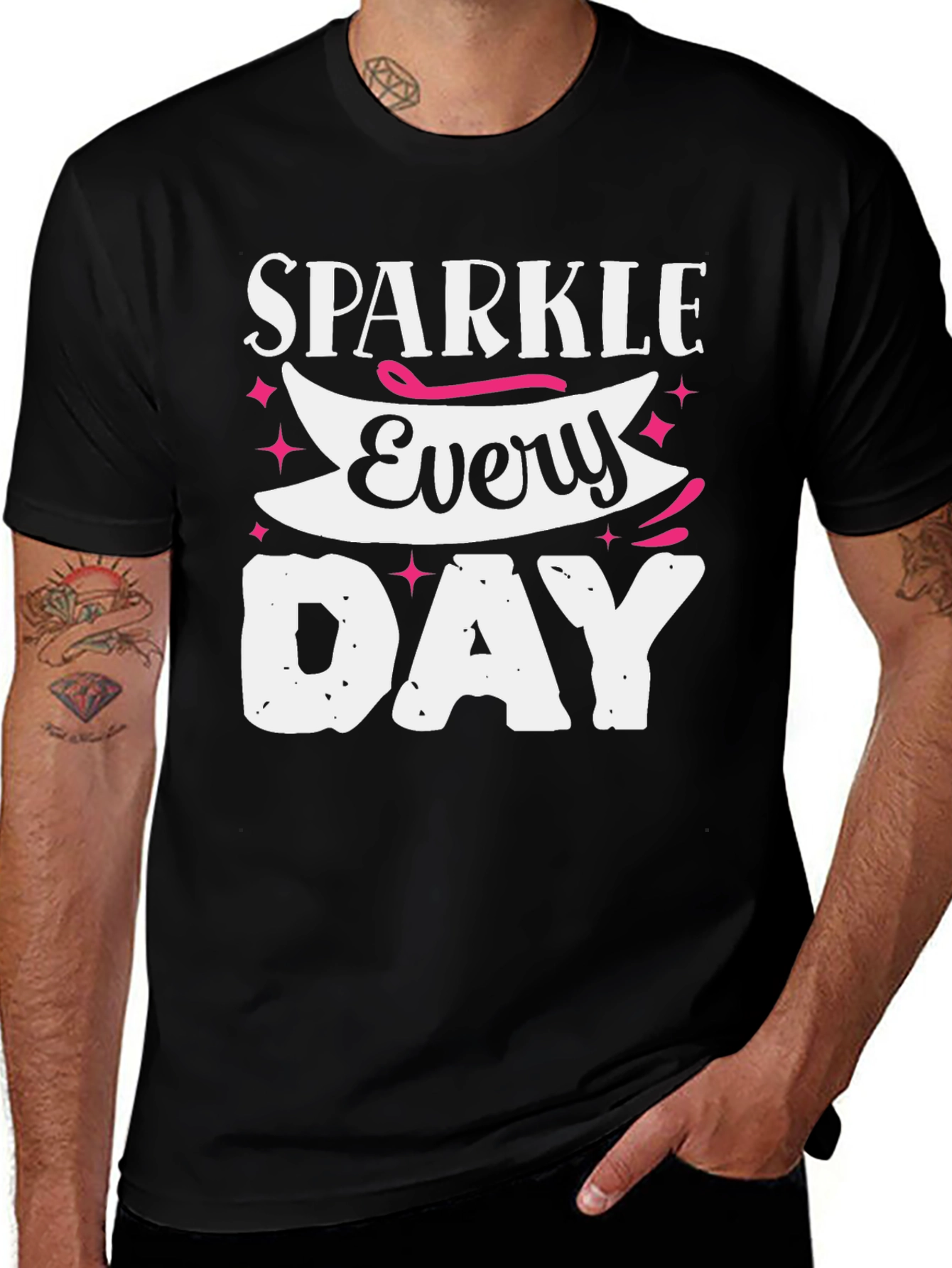 Variant 12 of Sparkle Every Day Graphic Tee