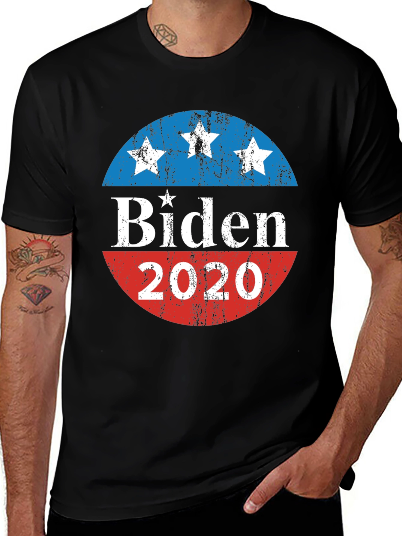 Biden 2020 Graphic Tee - Patriotic Political Shirt