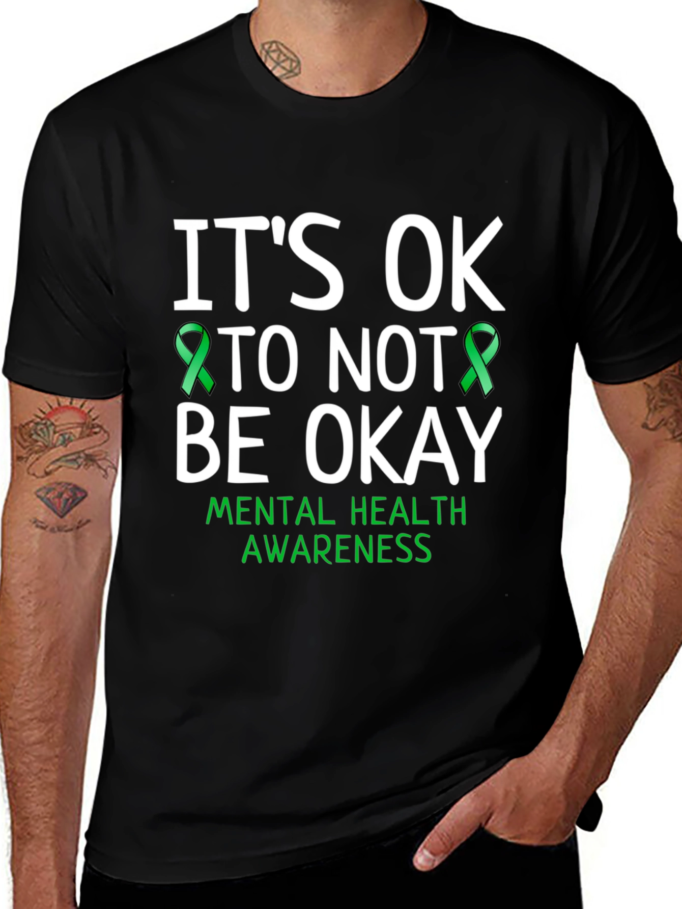 It's OK to Not Be OK Mental Health Awareness T-Shirt