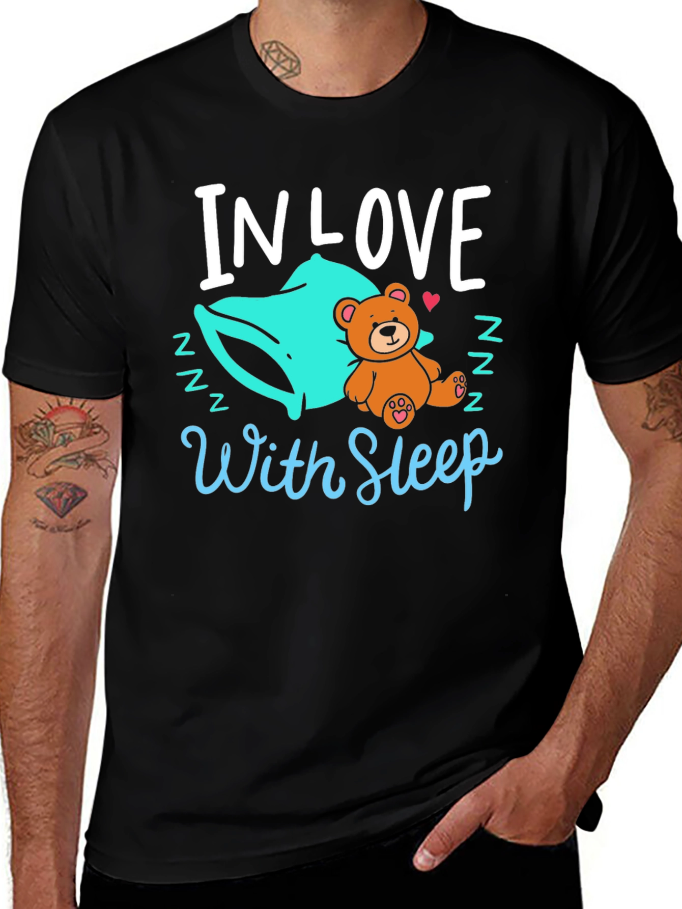 Variant 20 of In Love With Sleep Graphic Tee