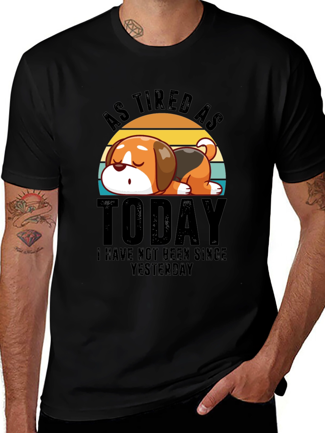 Variant 29 of As Tired as Today T-Shirt