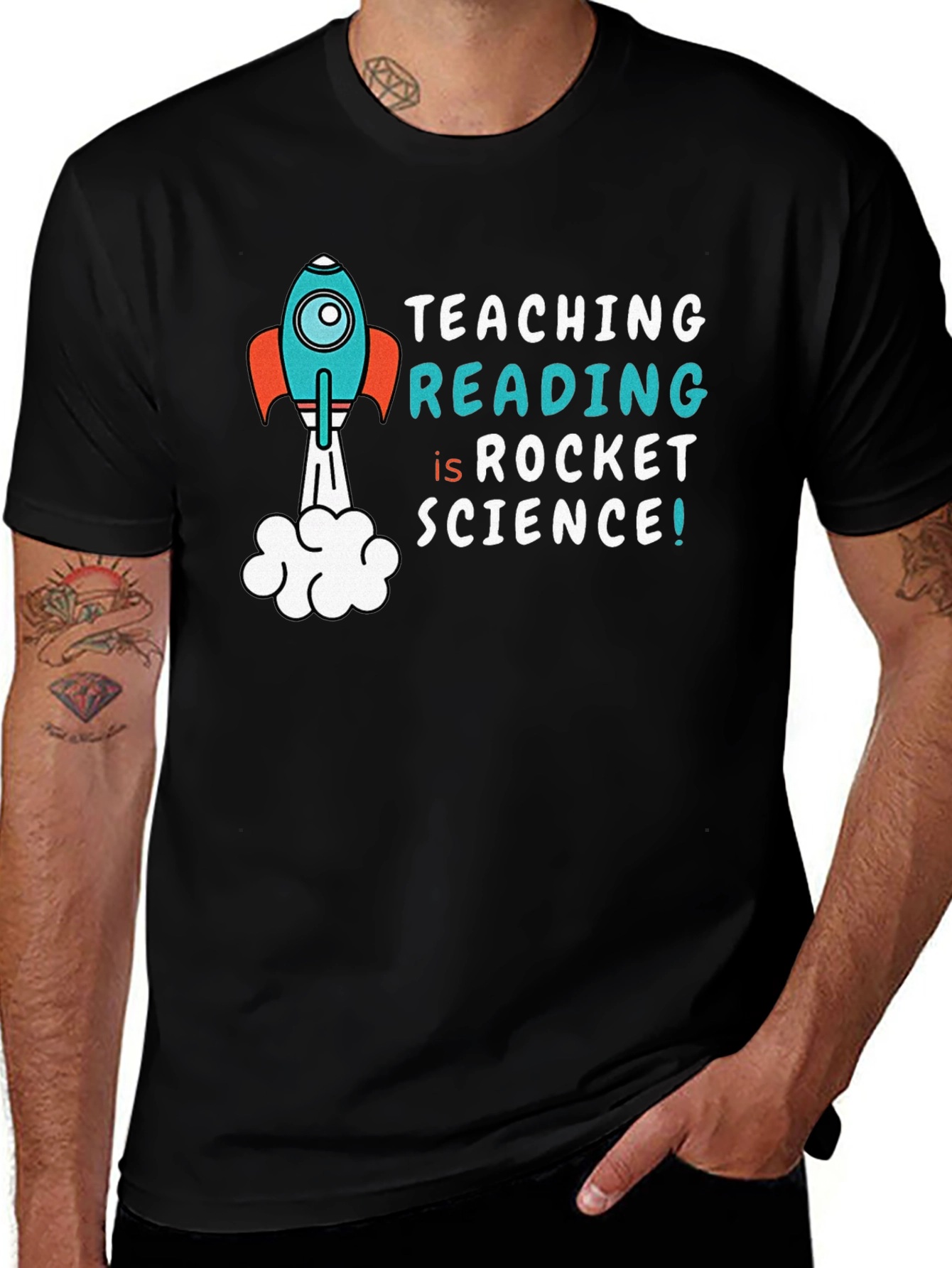 Teaching Reading is Rocket Science T-Shirt
